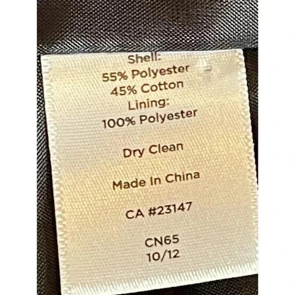 TALBOTS TWO-BUTTON NOTCHED TWEED BLAZER – SIZE 2 - Picture 3 of 11